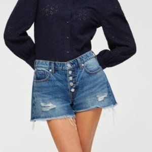 7 For All Mankind Monroe Cut Off Shorts